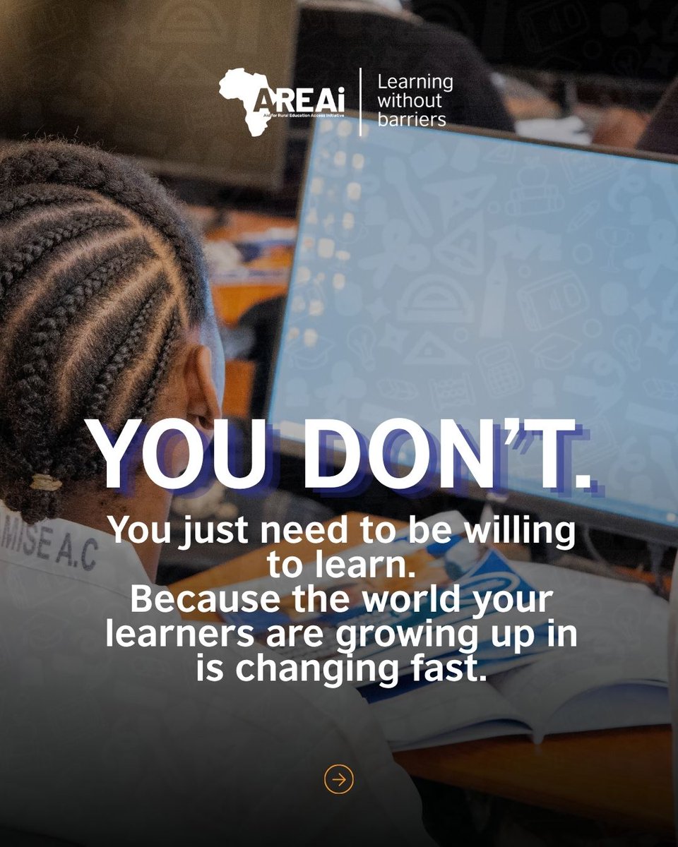 Areai4Africa's tweet photo. Registration is closing soon!
Take your chance to grow in a fast-changing digital world.
📍Adamawa | Benue | Borno | Abuja
🔗Apply now: https://t.co/piTSNw8lbV
Deadline: September 29th, 2026
#AREAi #AREAi4AFRICA #LearningWithoutBarriers #ExperienceAI #RaspberryPiFoundation #AIForEducation