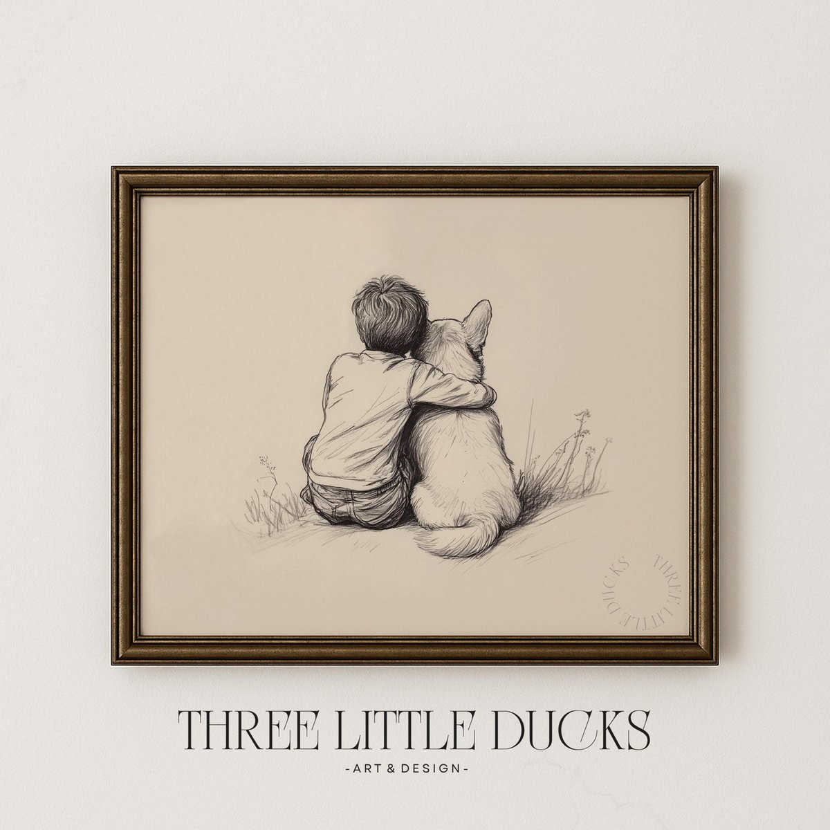 KellyGilmodk's tweet photo. Add whimsy to your child’s space with charming boy and Welsh Corgi wall art. This vintage-inspired printable brings warmth, imagination, and playful character to nurseries or boys’ rooms. Available in various sizes. https://t.co/ivUaVCgPKq