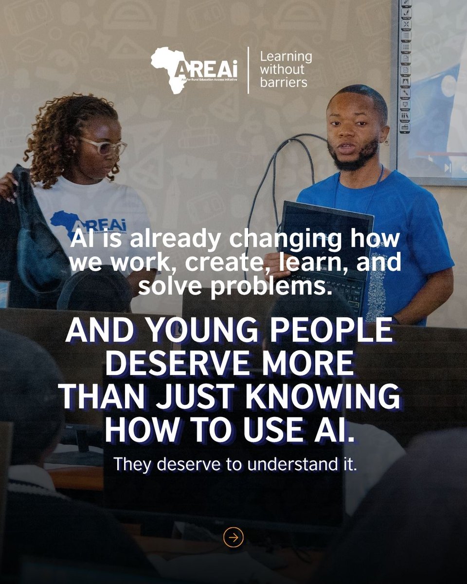Areai4Africa's tweet photo. Registration is closing soon!
Take your chance to grow in a fast-changing digital world.
📍Adamawa | Benue | Borno | Abuja
🔗Apply now: https://t.co/piTSNw8lbV
Deadline: September 29th, 2026
#AREAi #AREAi4AFRICA #LearningWithoutBarriers #ExperienceAI #RaspberryPiFoundation #AIForEducation