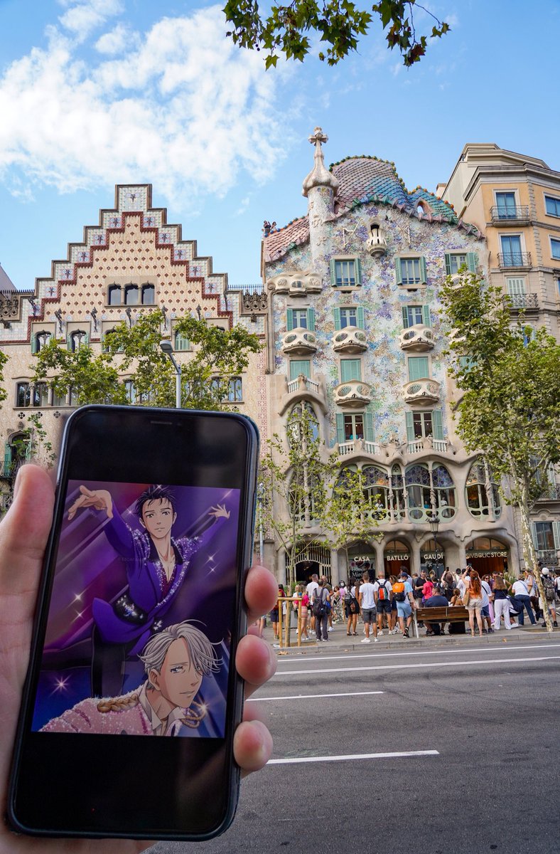 AbstractARTnath's tweet photo. HAPPY 10th Anniversary Yuri On Ice!
🎂💙💍💜🎂
I went to Barcelona 🇪🇸 this summer 😉 (sun eclipse in Spain 📷 🔭)
Sorry for the long time no drawn YOI fanart
#yurionice #YOI #yurionice10thAnniv #victuri #victuuri #victornikiforov #yuri_on_ice #yurikatsuki #BL #yaoi #ヴィク勇 https://t.co/F1LhuhjSRQ