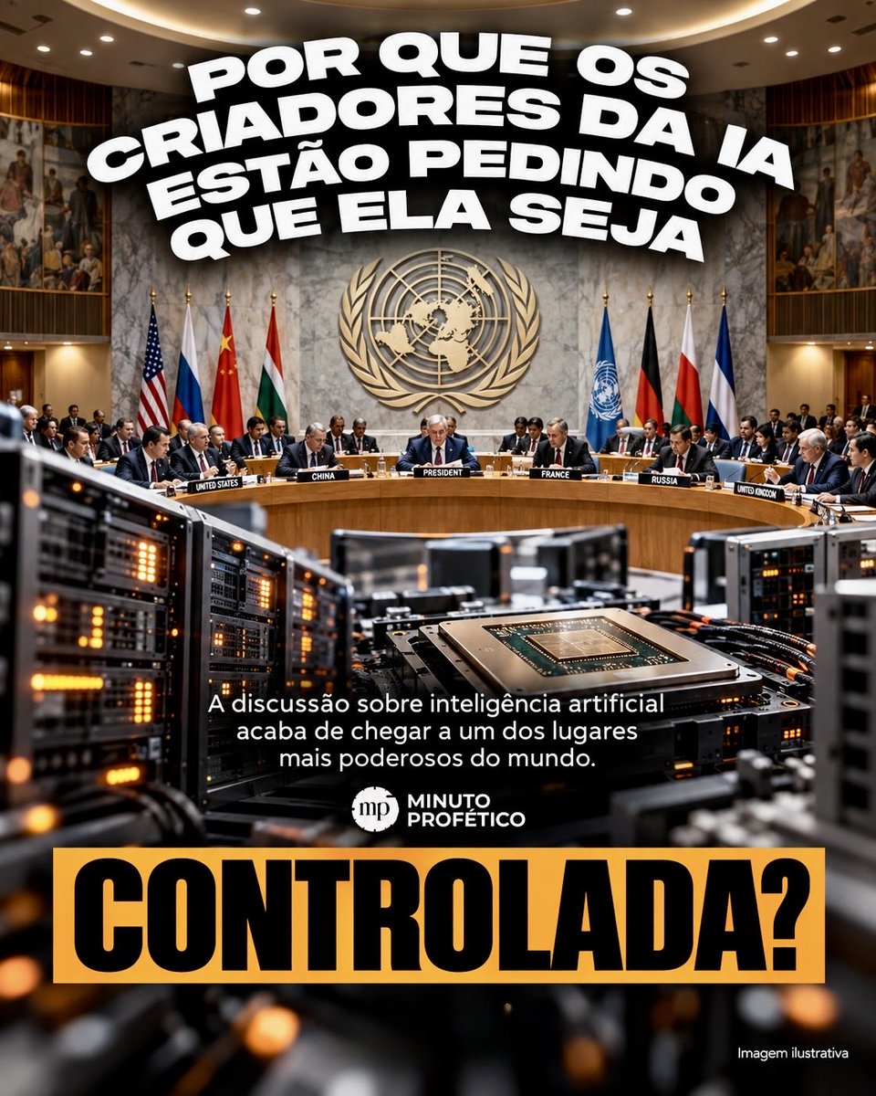 adrianocicilio's tweet photo. Podemos ensinar uma máquina a responder perguntas difíceis e continuar fugindo das perguntas que Deus faz a nós.

A inteligência artificial amplia nossa capacidade de produzir, organizar e comunicar. Mas essa capacidade cresce nas mãos de pessoas que ainda disputam reconhecimento, dinheiro e controle. Ter uma ferramenta mais poderosa não torna nossas intenções mais honestas.

Gênesis 11 apresenta uma humanidade capaz de fabricar tijolos, organizar o trabalho e construir uma cidade. Os construtores de Babel tinham conhecimento e um projeto em comum. Queriam tornar célebre o próprio nome e evitar a dispersão pela Terra. Naquela construção, a competência humana servia a uma ambição que resistia à orientação de Deus.

Babel nos incomoda porque reconhecemos algo de nós naquela cidade. Também queremos garantir o futuro, ampliar nossa influência e reduzir nossa dependência. Às vezes, até o discurso sobre servir a Deus abriga um desejo pouco confessado de tornar nosso nome conhecido.

Essa tensão acompanha o uso da inteligência artificial. Vale perguntar quem escolhe seus objetivos, quais interesses orientam seu desenvolvimento e quem sofre as consequências de seus erros. Vale perguntar também o que estamos dispostos a fazer com ela quando ninguém está olhando.

Um cristão pode se preocupar com o controle da humanidade e, ao mesmo tempo, compartilhar uma notícia sem conferir a fonte. Pode denunciar a manipulação e usar uma imagem falsa porque ela favorece sua mensagem. Pode falar em defesa da Bíblia e publicar uma interpretação que nunca examinou com cuidado.

Nessas escolhas, o compromisso com a verdade já está sendo testado.

Os bereanos, em Atos 17:11, receberam a mensagem com disposição e examinaram as Escrituras para verificar o que ouviam. Essa combinação exige humildade. Precisamos estar abertos a aprender e dispostos a descobrir que uma ideia atraente, inclusive uma ideia nossa, pode estar errada.

Há um custo nisso. Conferir demora. Ler o contexto dá trabalho. Corrigir publicamente uma informação pode ferir nosso orgulho. A facilidade de gerar conteúdo torna ainda mais importante decidir o que merece ser publicado.

O mesmo cuidado precisa orientar nossa leitura das profecias. Apocalipse 13 apresenta adoração imposta e restrições econômicas ligadas à submissão religiosa. Isso merece atenção séria. Identificar automaticamente a inteligência artificial com um símbolo do capítulo exige uma conclusão que o texto não oferece.

Quando colocamos nossas suspeitas na boca da profecia, podemos levar o leitor a confundir nossa segurança com a autoridade de Deus. Quem ensina a Bíblia precisa aceitar os limites do que pode afirmar em nome dela.

Podemos usar a inteligência artificial para estudar, criar e comunicar. Podemos reconhecer seus benefícios e discutir seus riscos. Mas nenhuma ferramenta responde por nossa fidelidade a Cristo. Continuamos responsáveis pela verdade do que publicamos e pela dignidade das pessoas que alcançamos.

Se a verdade contrariar seus interesses, reduzir seu alcance e exigir que você reconheça um erro, ela ainda terá autoridade sobre você?

Conheça as outras redes do Minuto Profético e acompanhe mais reflexões bíblicas: https://t.co/bG9AmEjVtx