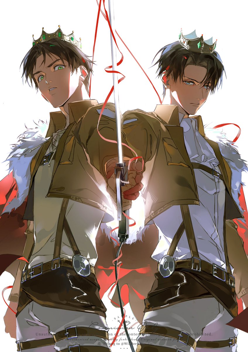 WiLdernEss1101's tweet photo. #エレリ #에레리 #ereri 
Through thick and thin.
*private commission https://t.co/n0JuCtqOgR