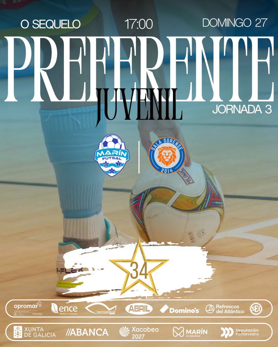 marin_futsal's tweet photo. โฝ๐๐๐๐ผโ๐๐ - โโ๐ผ๐ฝ๐ผโ๐ผโ๐๐ผ ๐ฝ๐โฝ
๐ ๐ต๐๐๐๐๐๐ 3
๏ฟฝ๏ฟฝ๏ฟฝ @salaourense
๐ Domingo 27
โฐ 17:00
๐๏ธ O Sequelo
๐ Marรญn
ยกยกยก๐๐ช๐ผ๐ฝ๐ช ๐ฎ๐ต ๐ฏ๐ฒ๐ท๐ช๐ต, ๐๐๐ก๐ฬ๐ ๐๐ค๐ฃ๐ข๐๐โโโ
#xuntadegalicia #concellodemarin #EncePlanSocialPontevedra #deputaciondepontevedra https://t.co/P90rJXRiSX