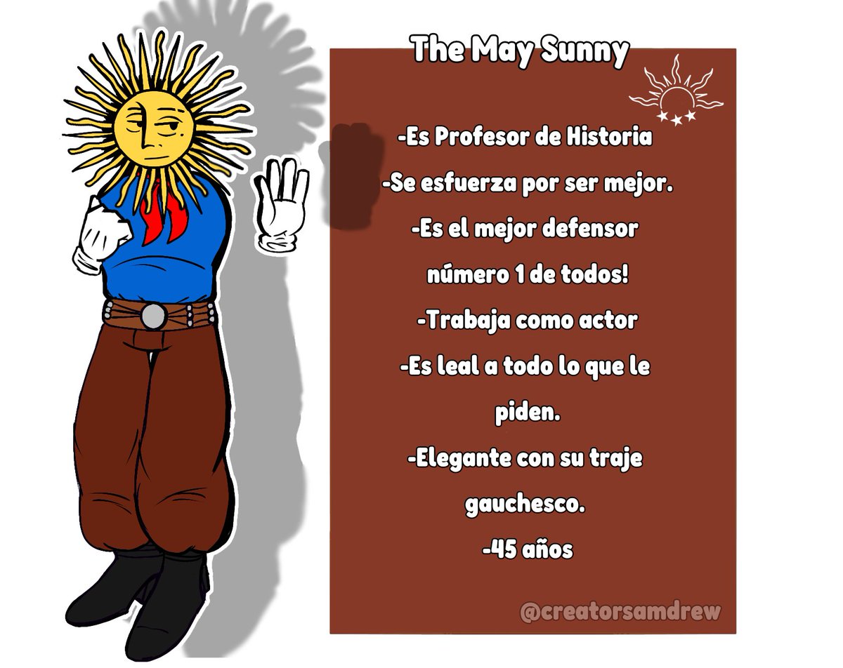 CreatorSamDrew9's tweet photo. ☀️&amp;🧉✨

#ocs #argentina https://t.co/t1bG278Cqw