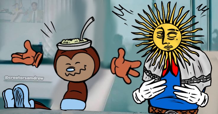 CreatorSamDrew9's tweet photo. ☀️&amp;🧉✨

#ocs #argentina https://t.co/t1bG278Cqw