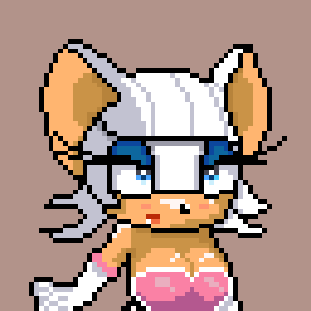 Pixel_MeadoW1's tweet photo. rouge pixel art 
#rouge #sonicart  #pixelartㅤ  #fanartㅤㅤㅤㅤ  #sonicthehedgehogfanart  #mobian #fypシ゚viral  #drawn #rougethebat #furryartㅤㅤㅤ https://t.co/fa4KqIg7OC