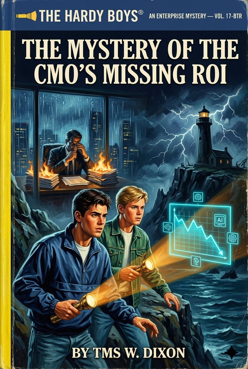 MTalhaImtiaz's tweet photo. I wrote a Hardy Boys book to explain my AI startup. Why? Because explaining deep marketing tech is hard, and nostalgia cuts through the noise
#FounderStory #SaaS #Marketing #TMS #CreativeStrategy #StartupLife #HardyBoys #NostalgiaMarketing #AI #BTR https://t.co/44hHVgjVoa