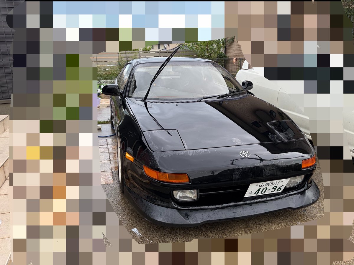 shiraaaaaaaaata's tweet photo. 再掲
Mr2売ります。
20万キロ
３型　G-LIMITED
車検r9 8月まで
外装は年式相応

両脚フルバケ(メーカー不明)
TRUSTリップ、TRUSTサイドステップ
avsホイール　5zigenマフラー
BRITZ車高調　
エアコンも効くので意外と乗ってて快適です
10月前半に取りに来れる方100万で売ります❗️
#車売ります https://t.co/zxAQmkXOyt