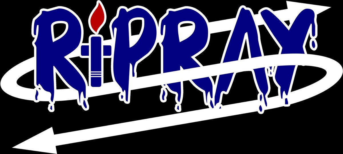megane_gy's tweet photo. RIPRAY …RiPRAYになるのかな？横長の省スペースタイプ。
矢印ない方がすっきりしてるかも。
#ストグラファンアート
#ストグラステッカー
#RIPRAY

勝手にロゴのナンバリング付けようかと思ったけど表記決まってなさそうなのでまだちょっとステイ。 https://t.co/T23mcuhmQ9