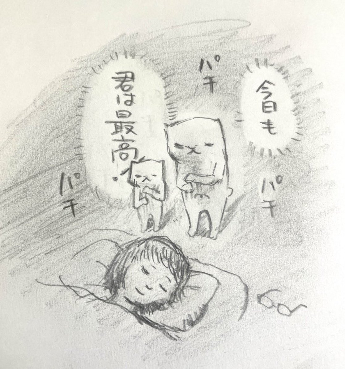 ashizawamuneto's tweet photo. 毎日こう寝るべき https://t.co/0b2AL40aJd