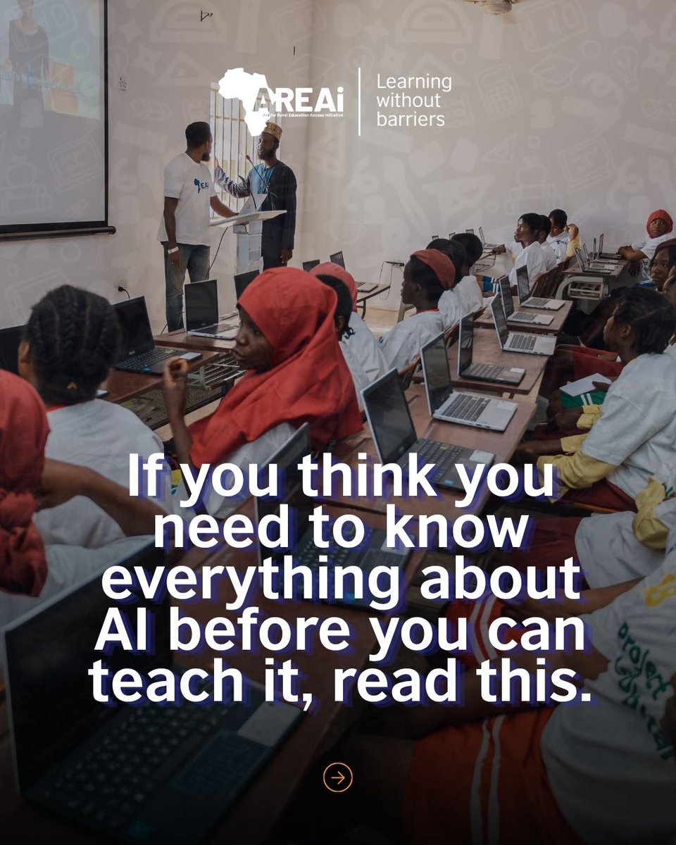 Areai4Africa's tweet photo. Registration is closing soon!
Take your chance to grow in a fast-changing digital world.
📍Adamawa | Benue | Borno | Abuja
🔗Apply now: https://t.co/piTSNw8lbV
Deadline: September 29th, 2026
#AREAi #AREAi4AFRICA #LearningWithoutBarriers #ExperienceAI #RaspberryPiFoundation #AIForEducation