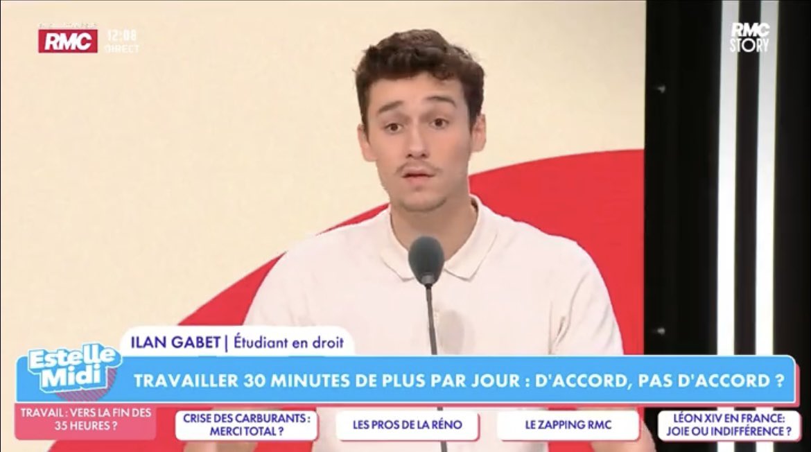 AlerteMediasFR's tweet photo. ❗️SAISINE ARCOM

Ce vendredi sur RMC et RMC Story, Estelle Denis a de nouveau offert 3h d’antenne à Ilan Gabet, soutien affiché de LFI et de Jean-Luc Mélenchon, présenté comme… "étudiant en droit"
C’est la… 6ème fois que cela se produit depuis le 28 mai

Pour rappel, l’éditeur a l’obligation de fournir aux téléspectateurs toute précision utile a la bonne compréhension de la qualité des intervenants

Si vous souhaitez que l'ARCOM intervienne et mette en garde RMC STORY pour ce manque d’honnêteté dans le traitement de l’information, nous vous indiquons la procédure :

Voici le lien de signalement ARCOM

https://t.co/BuG6vQ0dpR

puis vous saisissez 
TV : RMC STORY
date : 25 SEPTEMBRE 2026
horaire : 12h
programme : ESTELLE MIDI

puis "le programme était inapproprié ..."
puis "conditions de traitement de l’information"
puis "manque de rigueur et d’honnêteté de l’information"

Voici ce qu'il faut déclarer (faites un copier/coller) : 
"L’éditorialiste Ilan Gabet a été présenté comme "étudiant en droit" alors qu’il s’agit d’un soutien affiché de LFI et de Jean-Luc Mélenchon

L’éditeur a l’obligation de fournir aux téléspectateurs toute précision utile a la bonne compréhension de la qualité des intervenants

L’éditeur a pour obligation de faire preuve d’honnêteté et de rigueur dans la présentation et le traitement l’information"

Puis vous indiquer votre nom, prénom et email 
L’ARCOM vous demandera de valider votre saisine sur votre adresse email…
Et le tour est joué !

Cela ne vous prendra même pas 2 minutes 😉