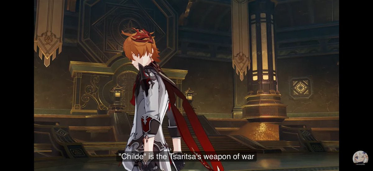 inkotani's tweet photo. I’m genuinely hoping they won’t forget Childe being called tsaritsa’s weapon of war &amp; they’re just saving him for the heavenly principles since the shades are not the main goal for tsaritsa + this in his collected miscellany is pretty similar to what’s happening after ronova https://t.co/wMcjz7bqHC