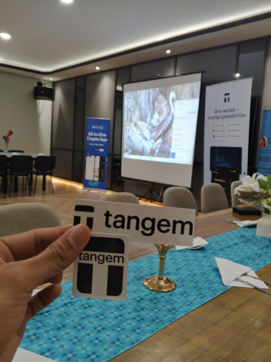 BullishScreener's tweet photo. 🚀 Ready for the next chapter of crypto?

The @Tangem Event is here! 🔐

Discover a smarter way to secure your crypto, connect with the community, and explore what’s coming next in the Web3 world.

💎 Secure your assets
🌐 Explore Web3
🤝 Meet the community
🔥 Join the event

Your keys. Your crypto. Your control.

#Tangemedan #TangemWallet