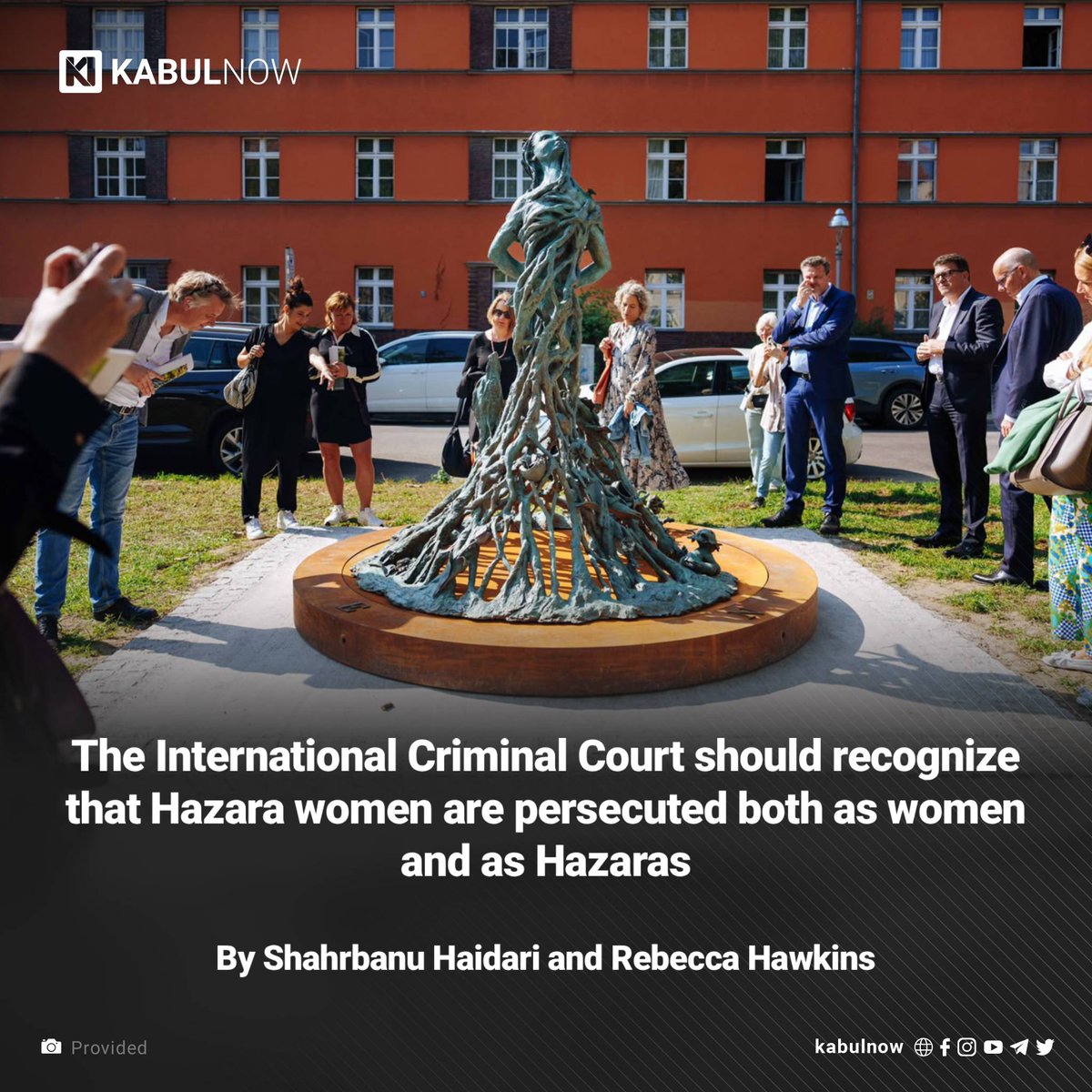 KabulNow's tweet photo. "The persecution of Hazaras as Hazaras is already documented. Legal experts at the New Lines Institute have found that attacks on Hazaras meet the acts set out in the genocide convention, and have called for the court to take up their case. A UK parliamentary inquiry issued a similar warning in 2022. That record is enough to support charges of persecution on ethnic and religious grounds today. What is missing is evidence of the sexual violence itself, the hardest of all to collect, because survivors carry the stigma, investigators cannot enter the country, and most witnesses are still inside it."

Read the full opinion piece here: https://t.co/PXrky3aTad