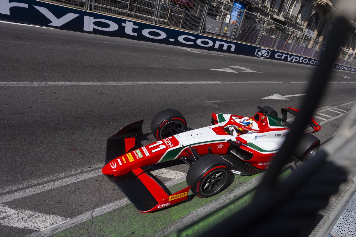 A14Management's tweet photo. ๐ฆ๐ฟ @Formula2 | AZERBAIJAN GP
๐ @BakuCityCircuit
๐ @sebasmontoya58 | @PREMA_Team
SPRINT RACE RESULT : P7
Yesss!! Back into the point!! Bravo ๐๐ผ
#a14management #sebasmontoya #premaracing #formula2 #azerbaijangp https://t.co/Lh3DZzcz1I