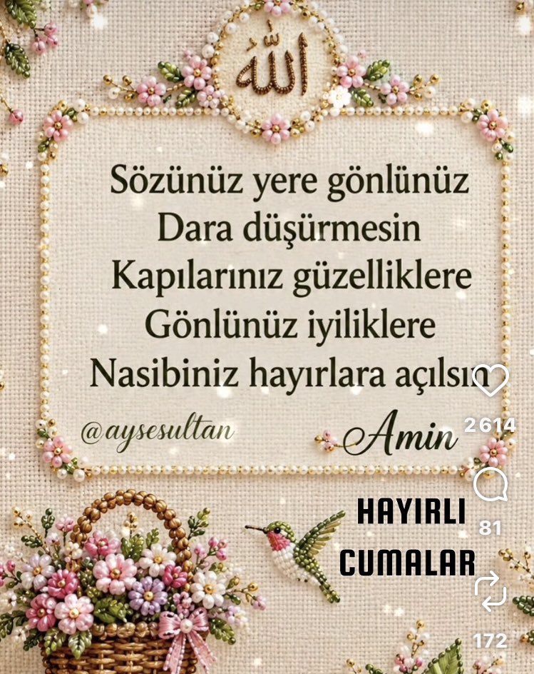 Metin4484_3's tweet photo. Ve bütün İnanların kalbinde o muhteşem söz:

الْمَرْءُ مَعَ مَنْ أَحَبَّ

“Kişi sevdiğiyle beraberdir.”

Sahâbe bu hadisi duyunca öyle sevindiler ki,
   ☝️
CUMAmız Mübarek Olsun ☪️ 
MÜSLÜMANa SELAM ve DUAYLA.
    ☝️
#BOYCOTTforGAZA🇵🇸👈🥲 
    ☝️
#UNUTMA https://t.co/DTjjky3Z65