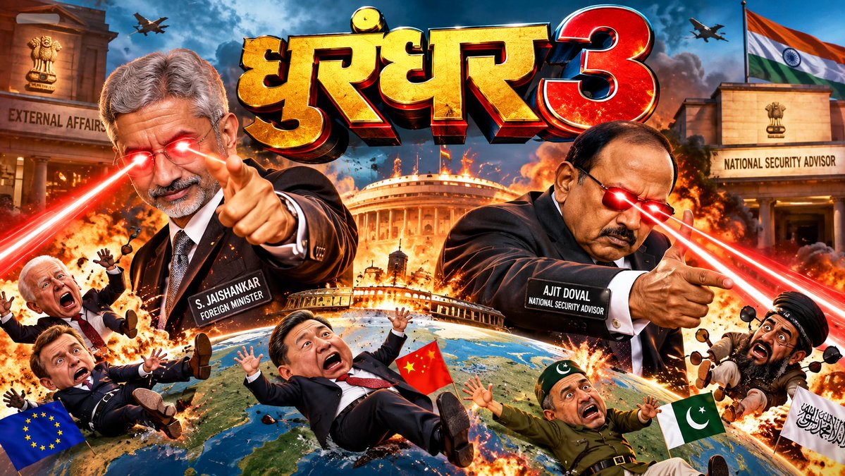 shekhar_br02's tweet photo. धुरंधर 3 में बताया जाएगा कि सीआईए एजेंट को एयरपोर्ट तक छोड़ना क्यों जरूरी था 😤 https://t.co/NJtG1kMpuZ