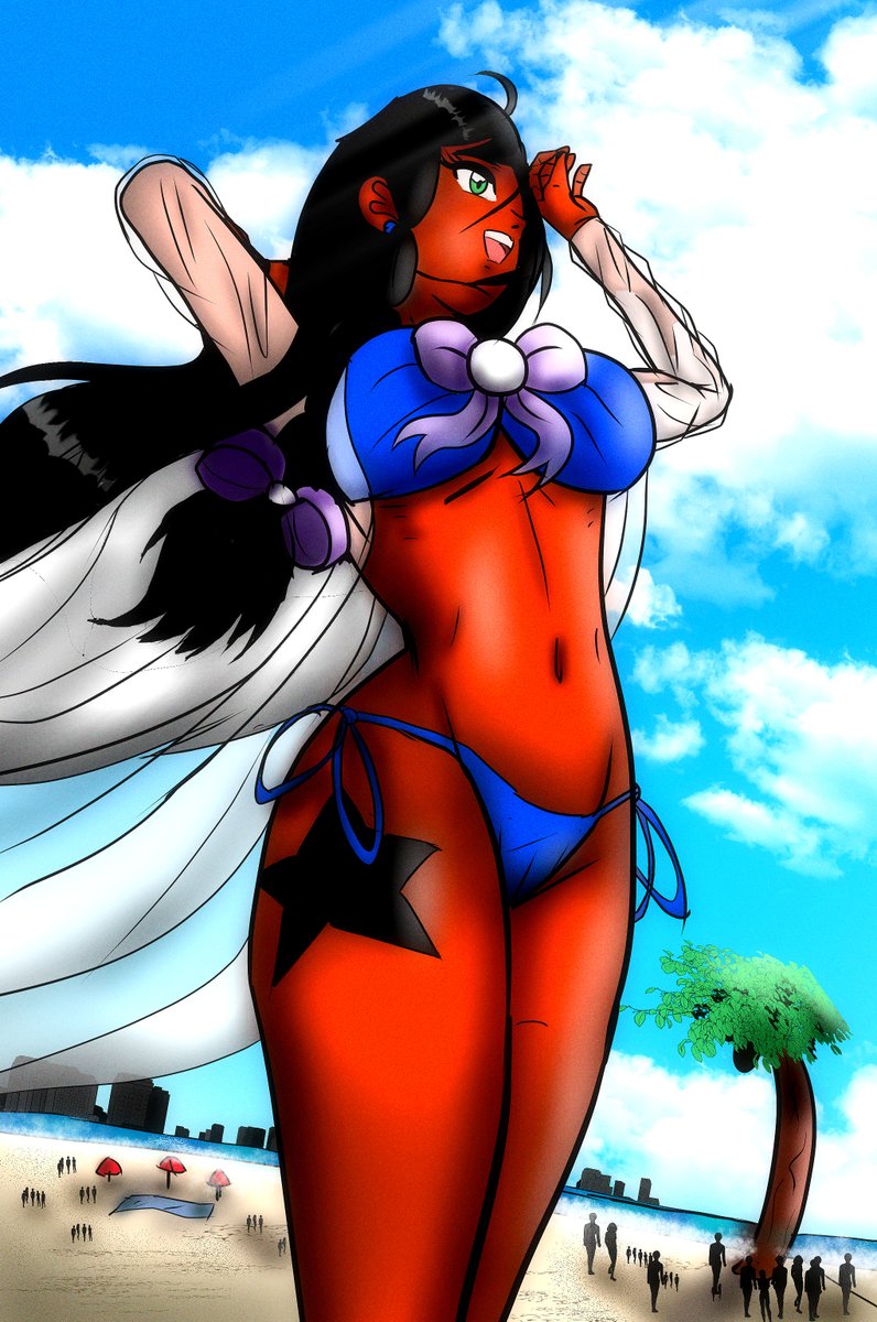 PrimeStarManga's tweet photo. QRT with your bikini art 👙✨ https://t.co/N6LFkelFpp