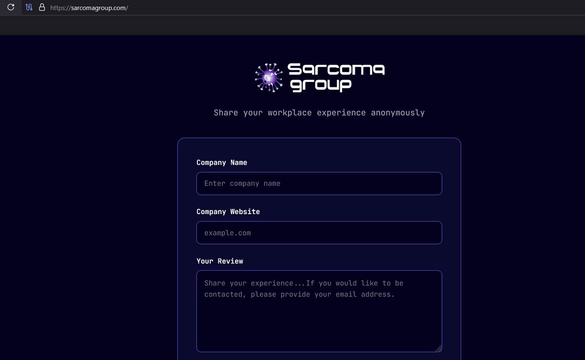 OpcodeIntel's tweet photo. 111.90.147[.]209
sarcomagroup[.]com

#SARCOMA #Ransomware #ThreatIntel

@skocherhan @smica83 https://t.co/AElxlUzZOK