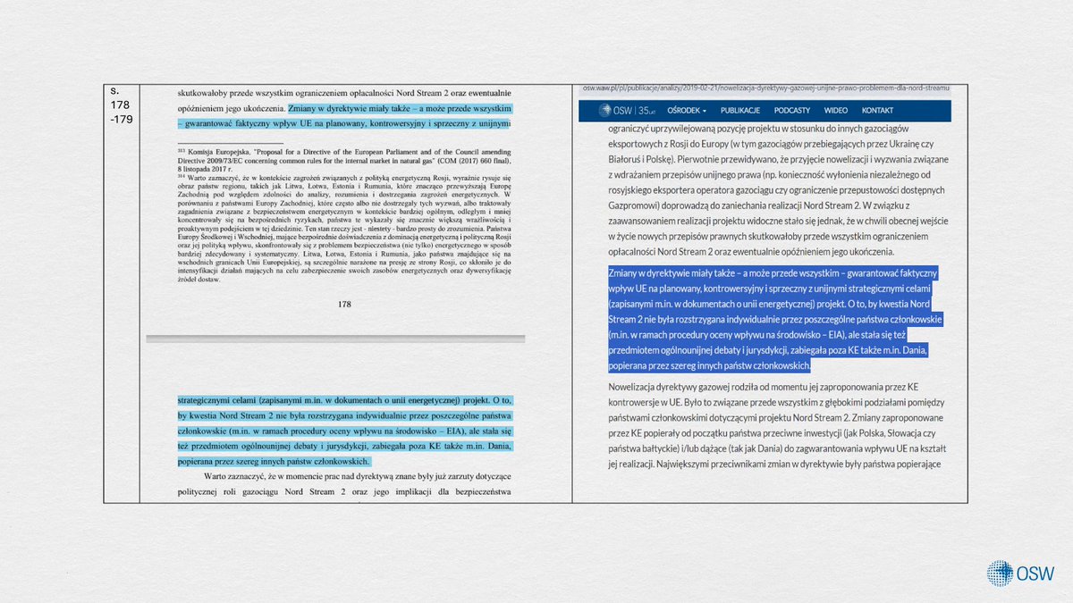 OSW_pl's tweet photo. Przyjrzeliśmy się pracy doktorskiej Pana @jakubwiech. Zawiera duże fragmenty skopiowane z analiz OSW, bez zmian i podania źródła (łącznie to 2,5% jego pracy).

Poniżej przykłady, a tutaj cały efekt porównania: https://t.co/yaK5btLRPx

Stosowne pismo wysłaliśmy do @UniWarszawski. https://t.co/rAHvafP1ar