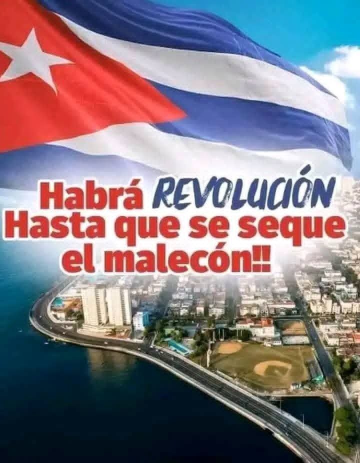 IsaelRo3971293's tweet photo. ¡Hasta que seque El Malecón!
#CubaEstáFirme
#CubaVencerá
#VillaClaraConTodos https://t.co/P2WRNklt08