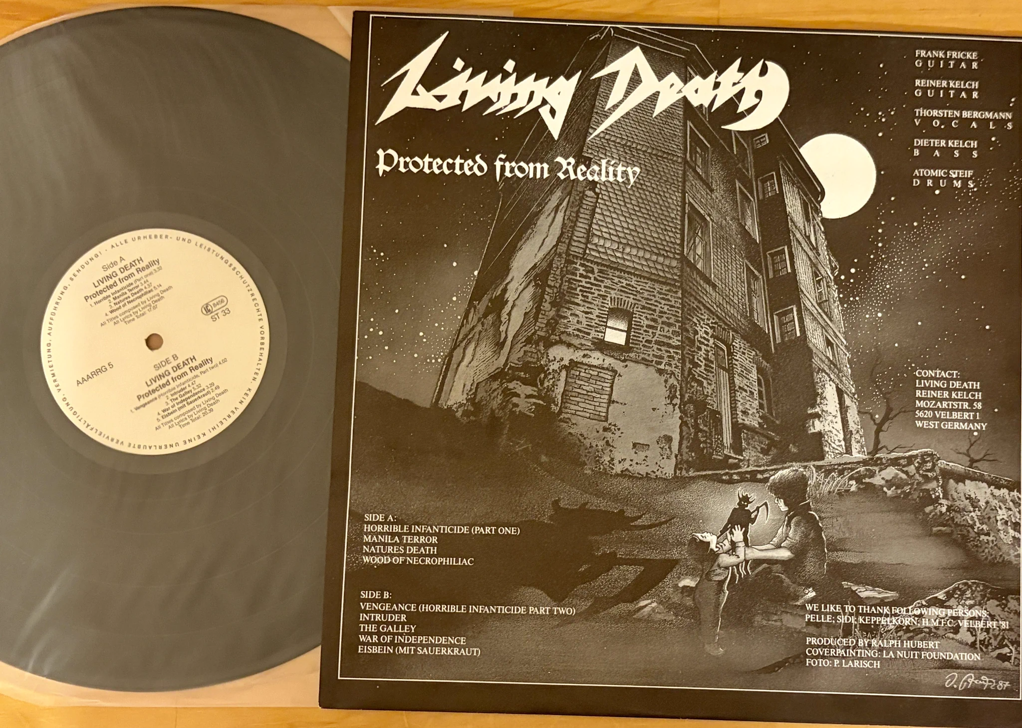 Living Death レコードセット TAD ＠BLASTMAN on X: 