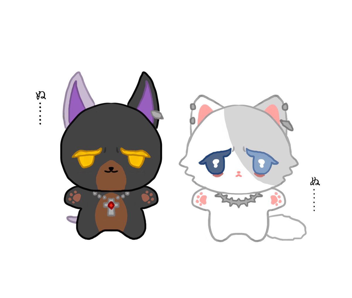 _Damerino's tweet photo. ル犬ぬ　ビョ猫ぬ https://t.co/jSiCBoKEXG