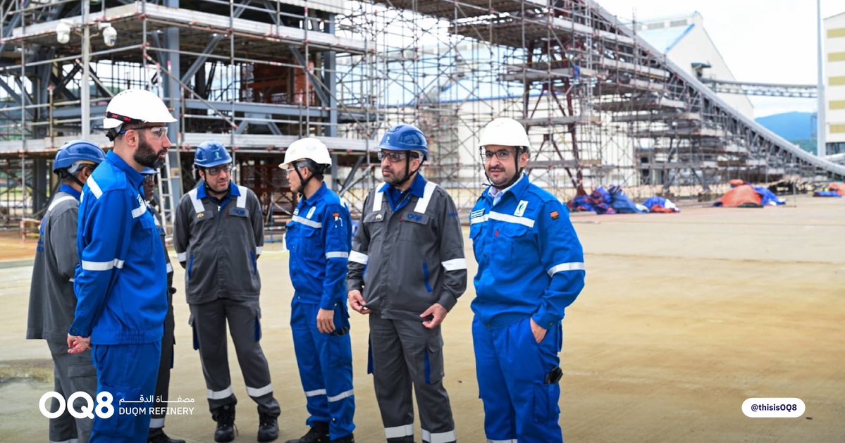 thisisoq8's tweet photo. قامت الإدارة التنفيذية في مصفاة الدقم بزيارة شركة Nghi Son Refinery and Petrochemical (NSRP) في فيتنام، للاطلاع على أفضل الممارسات وتبادل الخبرات في مجالات الكفاءة التشغيلية، والصيانة الدورية، وسلسلة الإمداد، وتطوير الكفاءات البشرية.

وتأتي هذه الخطوة ضمن توجه مصفاة الدقم نحو تعزيز التعاون المستمر والاستفادة من التجارب المشتركة، بما يدعم تطوير الأداء ويرسخ التركيز والتميز في مختلف مجالات العمل.

OQ8’s Executive Management visited Nghi Son Refinery and Petrochemical (NSRP) in Vietnam to explore best practices and exchange expertise in operational efficiency, turnaround and maintenance, supply chain, and people development.

This engagement forms part of OQ8’s continued efforts to strengthen collaboration and leverage shared experiences, supporting performance development and reinforcing focus and excellence across our operations.