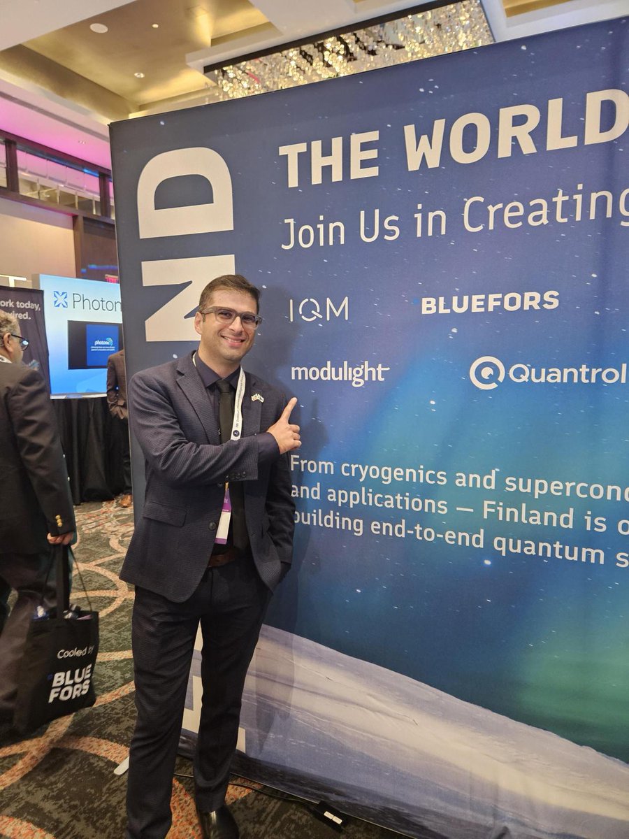 modulight's tweet photo. ⚛️ Thank You, QWC 2026!

As Quantum World Congress 2026 comes to a close, we’d like to thank everyone who connected with Modulight, shared ideas, and discussed the future of quantum technology with us. 🤝

It was a pleasure to be part of the quantum community in College Park! https://t.co/ko6kZhAls5