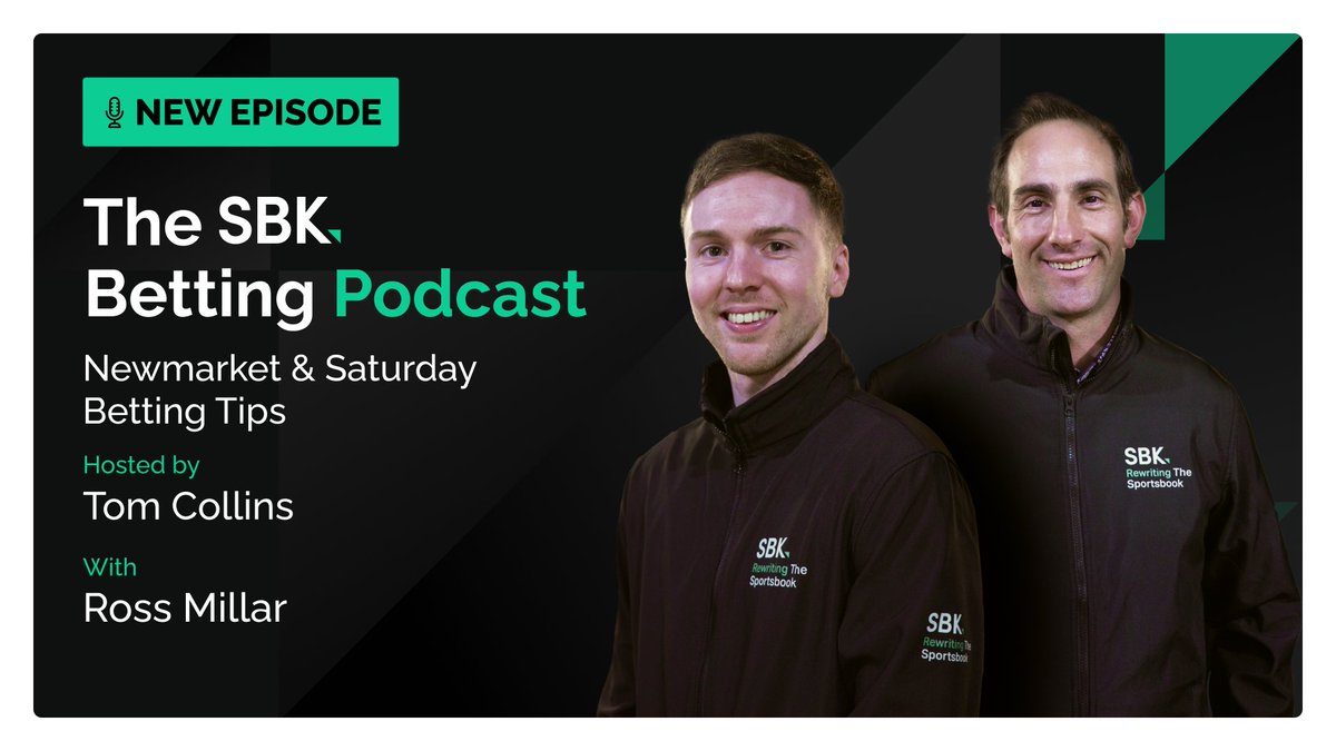 sbk's tweet photo. 🚨 SBK Betting Podcast 🚨

🏆 Cheveley Park Stakes
🎓 Cambridgeshire Handicap
💰 Saturday Best Bets

@Tomptin | @rosscojmill 

🎧 (https://t.co/M3JTHGqS6c)
📺 (https://t.co/uFBJacpCci) https://t.co/w2yFYY8Fq4