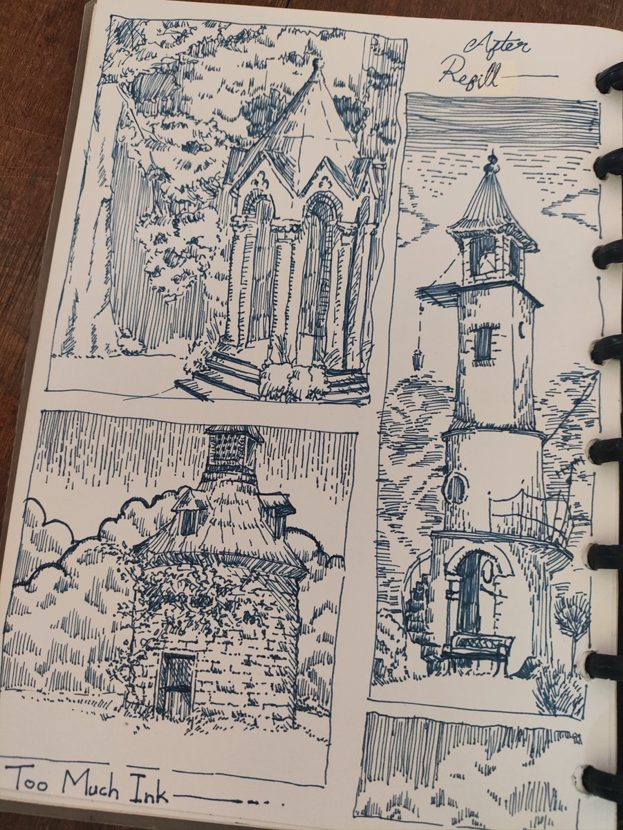 forestn_illust's tweet photo. The lines are chunky because I refilled my converter to the fullest  🗿 the ink was overflowing a little bit https://t.co/ds4GwMhDpk