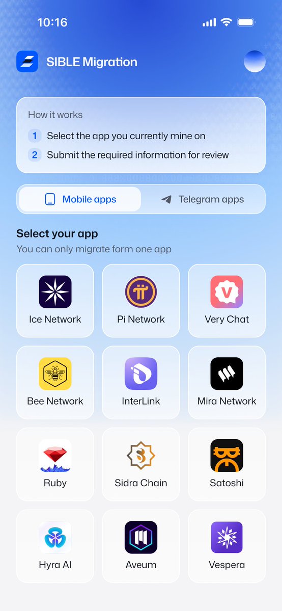 chrisP_sible's tweet photo. Over the past two weeks, I have spent a great deal of time studying a category often described as the “free mobile mining app.”

To be completely honest, I came into this with very little knowledge of the sector. My background is in artificial intelligence, not cryptocurrency. After researching the market, studying several projects, and observing their communities, I have formed a few initial views. I would genuinely appreciate feedback from people with more experience in this space.

1. The Legend: Pi Network

At the top of the category, I would place Pi Network.

I cannot say with certainty whether Pi was the first project to introduce this model, but it clearly played a major role in popularizing the concept. Founded by two Stanford PhDs, Pi presented a compelling idea: make digital assets accessible to ordinary people and introduce a new form of payment with an extremely low barrier to entry.

Whatever opinions people may have about its execution, Pi demonstrated that millions of users were willing to participate in a digital economy through a simple mobile experience.

2. The former market leaders

The second group includes projects that once attracted significant attention but struggled to maintain the same level of activity over time.

Examples include Bee Network, Sidra, Ice Blockchain, Ruby Network, and Satoshi.

Many of these projects built large communities during their early stages. However, some appeared to struggle with maintaining a consistent direction, delivering a clear product roadmap, or giving users enough reasons to remain active.

When the direction becomes unclear, both the team and the community gradually lose momentum.

3. Today’s active mobile mining apps

The next group includes mobile mining applications that remain popular today, such as InterLink Network, VeryChat, and several others.

These platforms continue to maintain sizable user communities. However, they also face familiar challenges, including delayed KYC processing, slow on-chain distribution, and the absence of core features capable of creating a meaningful breakthrough.

A large user base creates an opportunity, but user numbers alone cannot sustain an ecosystem. The product must eventually provide real utility, reliable infrastructure, and a clear economic reason for people to remain involved.

4. Smaller applications

The final group consists of smaller applications with fewer than one million users.

I will not name them individually. In many cases, projects at this scale struggle to secure the capital, technical resources, liquidity, and distribution needed to build a sustainable token economy.

Community size does not guarantee success, but insufficient scale can make long-term development significantly more difficult.

5. The biggest problem I discovered

One major bottleneck appears across the entire category.

Whenever users move to a new application, they often have to start again from zero, even after spending months or years building activity, reputation, referrals, and rewards in another ecosystem.

That creates an enormous psychological barrier.

People do not want to abandon everything they have already built simply to begin mining another token in another application.

We believe a new platform should respect a user’s previous effort instead of asking them to erase it. A better mobile mining ecosystem should provide continuity and allow users to carry meaningful progress into the next stage.

This is one of the principles behind the Sible Network App.

We are working to launch the application as soon as possible. The schedule has been affected partly by a necessary name change following a trademark issue, and we apologize for the delay.

If we move fully into compute mining, Sible Network will focus on several core principles.

6. Clear technology and a real product

Our main competitive advantage will be an enterprise AI and data analytics platform.

We are building technology designed to help organizations connect fragmented data, deploy AI securely, identify operational patterns, and transform intelligence into action across multiple industries.

The mining application should connect with a real technology platform, rather than exist as an isolated reward system.

7. Revenue connected to the ecosystem

We intend to allocate 20% of eligible revenue received from enterprise contracts to a reserve supporting the token ecosystem.

The objective is to connect token utility with real commercial activity generated by the underlying technology platform.

The exact governance, reporting, eligibility, and use of this reserve will need to be communicated clearly and transparently.

8. Fair distribution

Ambassadors will remain an important part of the ecosystem, but they will not receive a disproportionate share of the distribution.

Referral growth should support the platform, not dominate it. Product participation, verified contribution, and long-term community activity must also matter.

9. Simple verification and faster distribution

We want identity verification to be straightforward and predictable.

Our target is to complete each KYC and on-chain distribution cycle within a maximum of two to four weeks, subject to verification requirements and exceptional cases.

Users should not have to wait indefinitely without knowing the status of their assets.

10. A community that has a voice

The core team will always be responsible for setting the strategic direction of the project.

At the same time, listening to the community must remain a priority. Feedback should influence product design, communication, reward mechanisms, and the overall user experience.

A strong community should be treated as a participant in the ecosystem, not simply as a source of downloads or referrals.

11. Responsible technology

Our technology may be reviewed or approved for use by recognized organizations, but community participation will not provide access to restricted systems or compromise national security infrastructure.

Users should be able to participate in training, testing, and experiencing the platform within clearly defined and responsible boundaries.

This is still an early vision, and many details will need to be refined.

However, our direction is clear. We want to build a mobile participation platform that respects users’ previous efforts, connects rewards with real technology, distributes value fairly, and gives the community a credible reason to remain involved for the long term.

I would sincerely appreciate your thoughts, criticism, and suggestions.