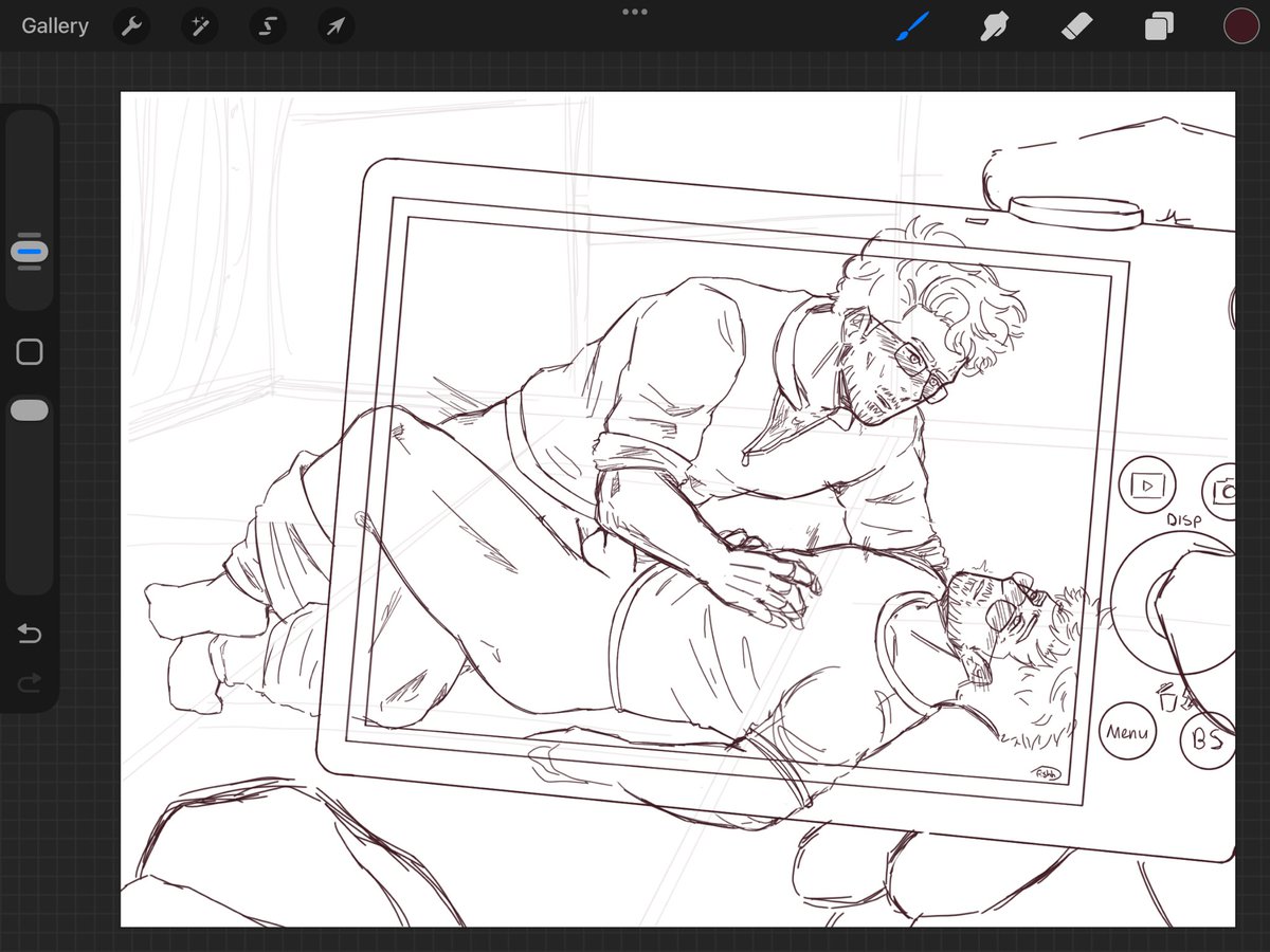Jawlessfishh's tweet photo. (Wip) Saw people do this type of composition and decided I wanted to make it myself #phm https://t.co/dJMJcftwl7