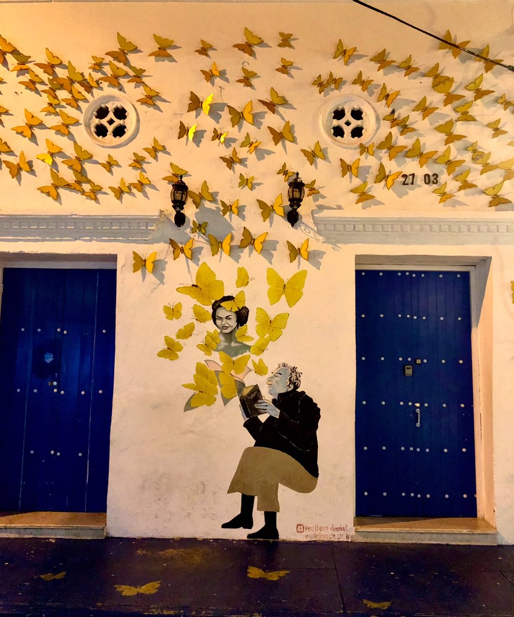 BettyBeaufor's tweet photo. @DailyPicTheme2 #DailyPictureTheme #mypics
In #Cartagena, Colombia, #GarciaMarquez is telling us the story of
Hundred years of Solitude, my favorite book. https://t.co/Z4K8XV8JtP