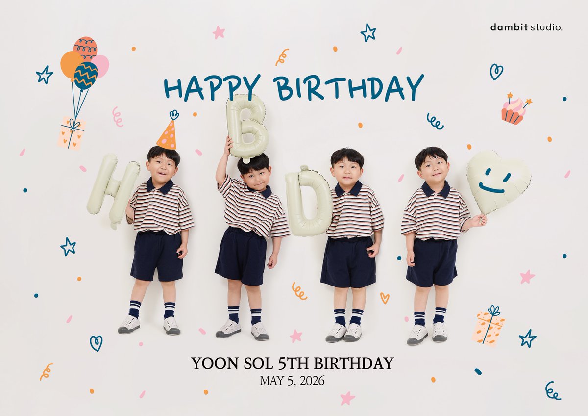 LaciWhittynt's tweet photo. 생일 축하해요! 어느새 5살이 된 사랑스러운 쌍둥이들. 다양한 표정과 모습을 한 장에 담아 특별한 생일을 준비해보세요. https://t.co/8JtY1YWYnv