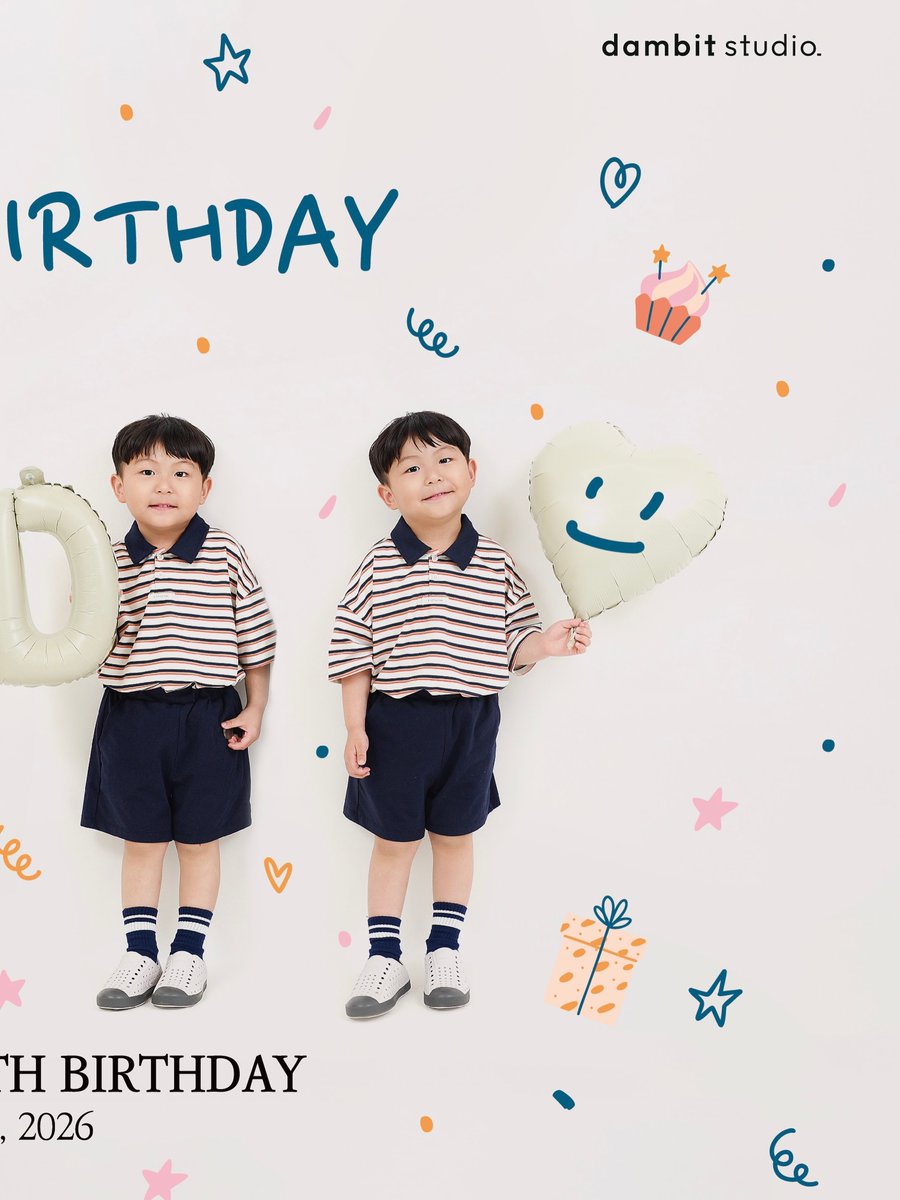 LaciWhittynt's tweet photo. 생일 축하해요! 어느새 5살이 된 사랑스러운 쌍둥이들. 다양한 표정과 모습을 한 장에 담아 특별한 생일을 준비해보세요. https://t.co/8JtY1YWYnv