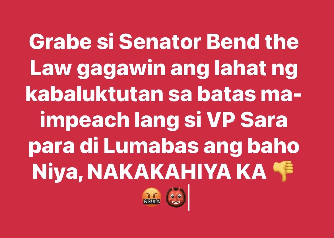 Bongbette's tweet photo. Sana MAKARMA ka na 🤣😀😃 https://t.co/z3o7FPsyfW