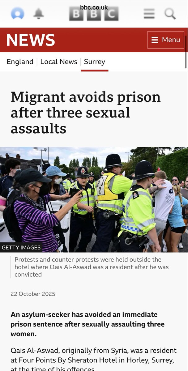 Free_ByTheSea's tweet photo. Danny Tommo wasn’t granted bail on the grounds that he’s ‘a danger to the British public’.🙄

Yet there are currently illegal immigrants guilty of sexual assault and rape roaming our streets with suspended sentences.😡

All Danny Tommo did was try to prevent more ‘dangers to the British public’ arriving here. 🤷‍♀️

Our justice system is topsy turvy.