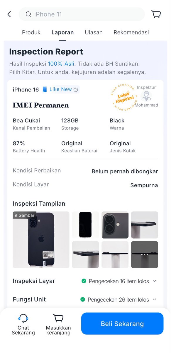 lemonteaa20_'s tweet photo. baru pertama kali nemu toko iphone bekas yang transparan banget soal kondisi hpnya😭🙏🏻￼ https://t.co/lEhuH0S4AS