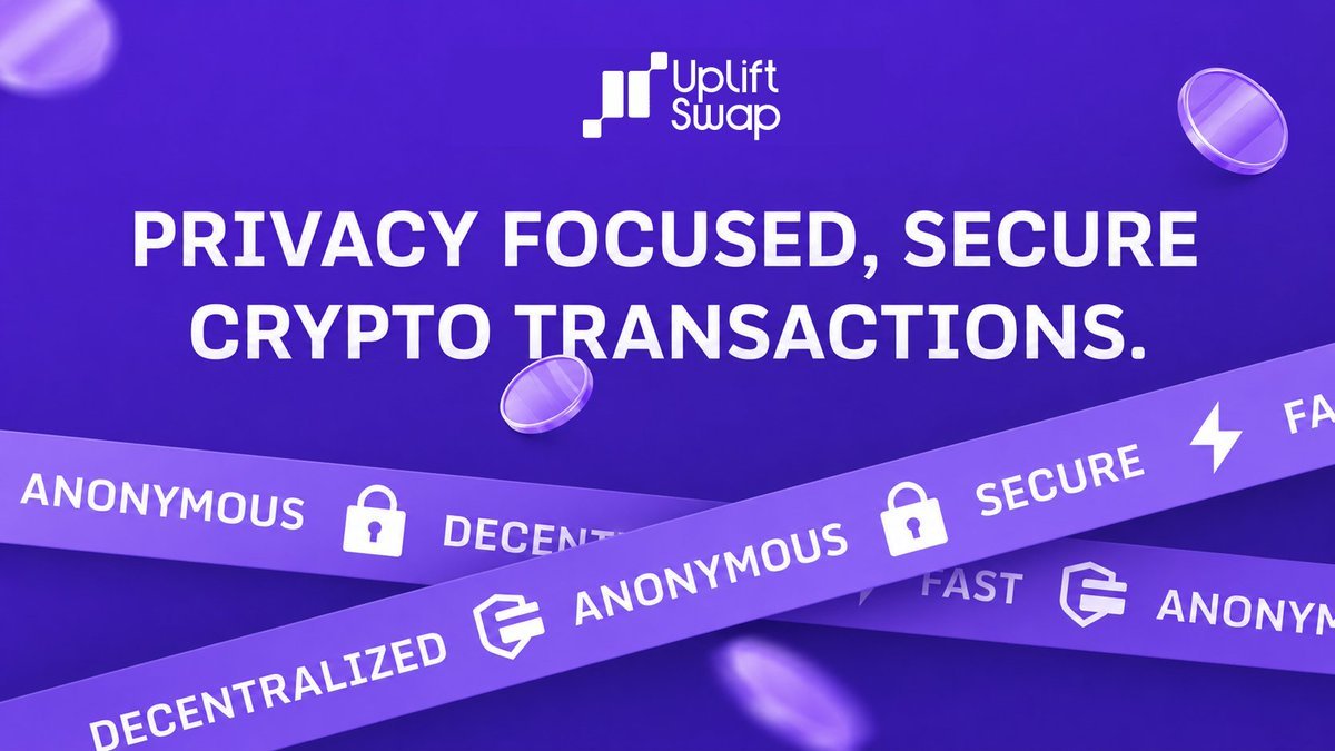 UseUpliftSwap_'s tweet photo. Privacy shouldn't be an advanced setting.  

Uplift Swap is being built with privacy as a core product principle not an afterthought.  

Move assets without making the process unnecessarily complicated. https://t.co/apzCUCtZBk