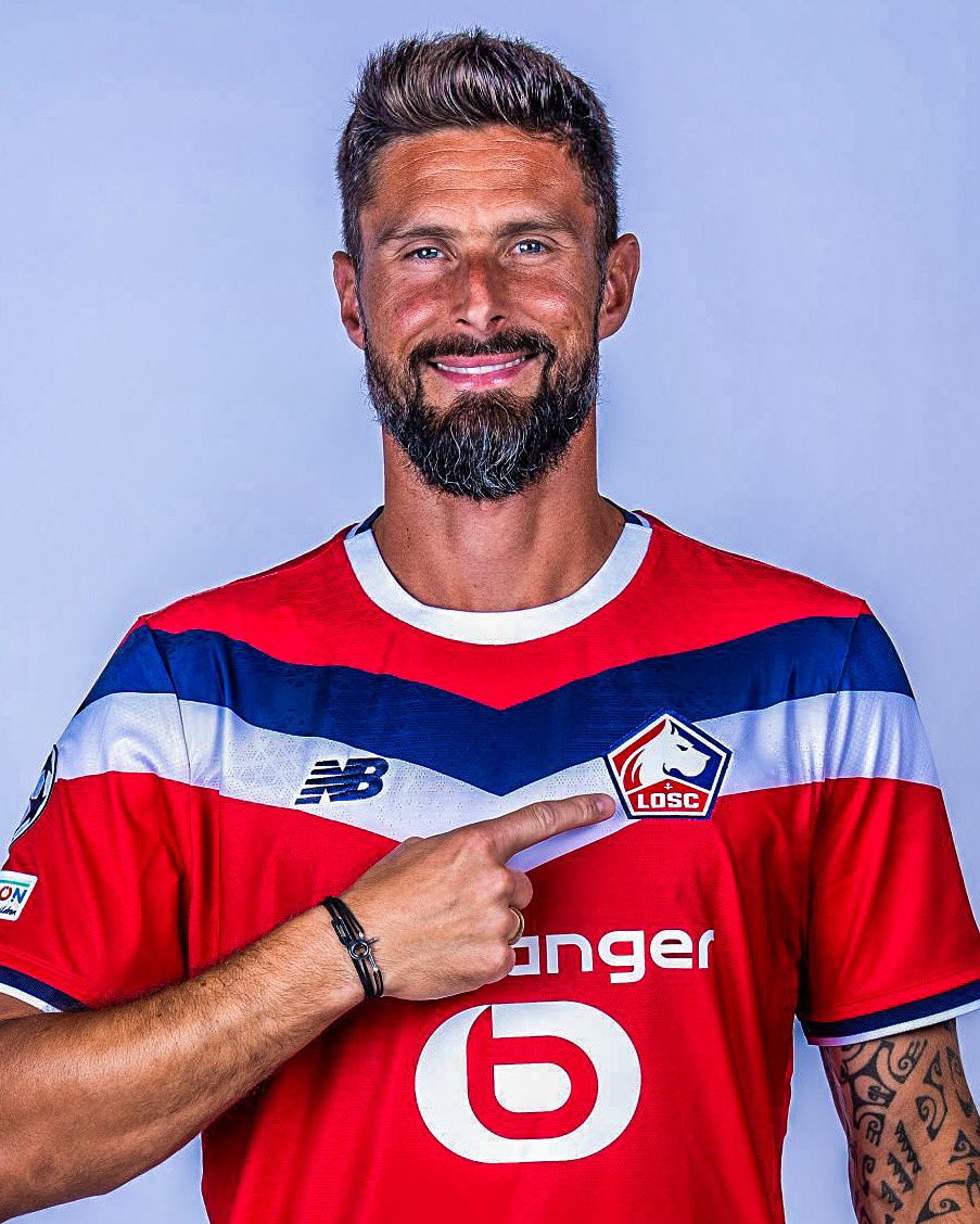 eurofootcom's tweet photo. 🇫🇷✨ Today, Olivier Giroud turns 40! The French striker has racked up 943 appearances, 360 goals and 120 assists. He has also won 13 trophies won. INCREDIBLE. 👏 

And he's still going strong, playing for Lille in Ligue 1! ❤️ https://t.co/GDTN8lh3dh