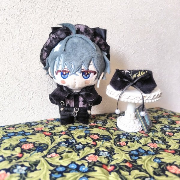 ichie3ee's tweet photo. 黒いふわふわのつけ襟 🎀ティペットを作りました

毛足が短めで、落ち着いた雰囲気になったかな…? https://t.co/TRTS3SP2g3