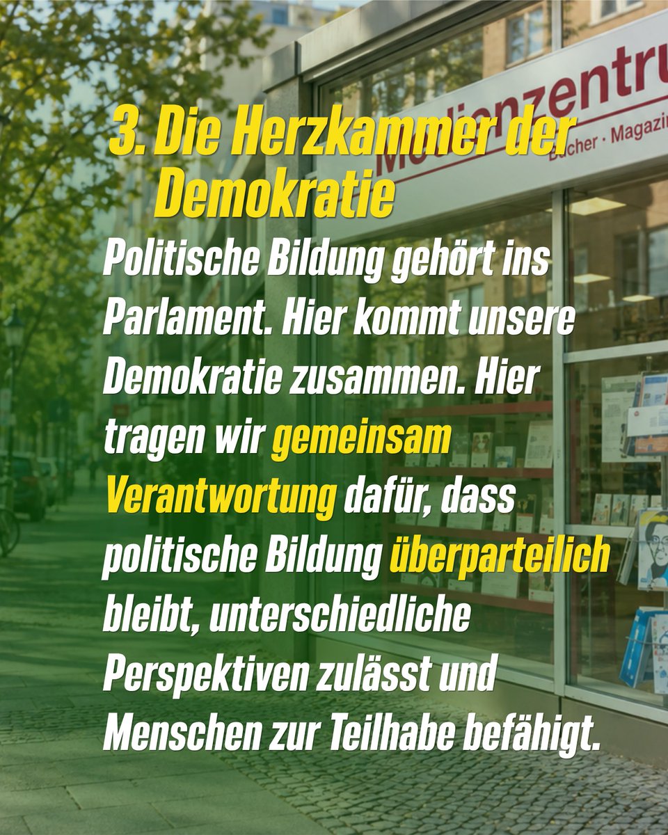 LamyaKaddor's tweet photo. Die #bpb ist bislang nicht gesetzlich abgesichert.

Wir Grünen im Bundestag wollen das ändern und haben einen Gesetzentwurf eingebracht, der die bpb auf eine verlässliche gesetzliche Grundlage stellen soll. 1/2 https://t.co/NdF9uKOFtX