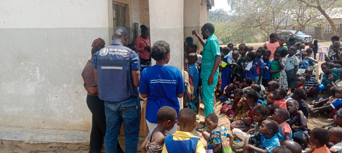 WHOMalawi's tweet photo. From #outbreak to #protection.

In Zomba &amp; Mulanje, #measles outbreaks have changed minds. Parents who once hesitated are now actively seeking #vaccination.

When communities experience the risk, prevention becomes personal. #MeaslesVaccine #Malawi https://t.co/Sm917Zmx9T