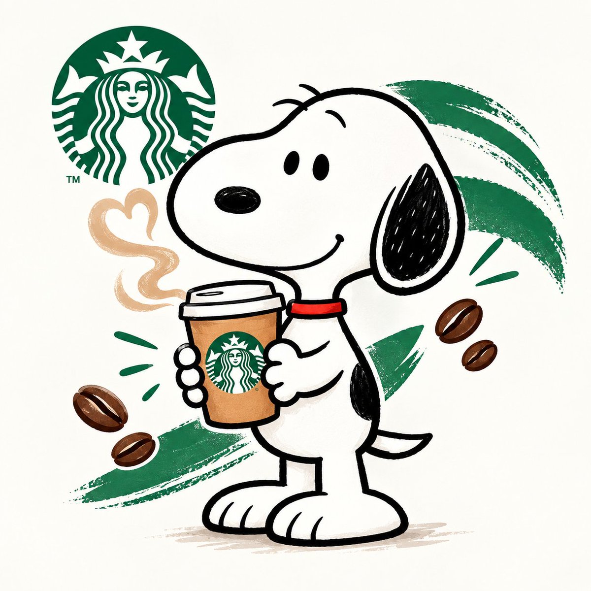 snoopyb047's tweet photo. Snoopy Starbucks https://t.co/mOgWIChoem