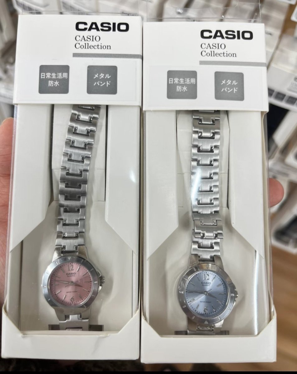 prettyfindss's tweet photo. Ooh Pantesan jam tangan casio bnyk peminatnya. ternyata emng ASLIII INI 
CANTIK BNGTT &amp; CLASSY. Apalagi yg warna pink 💖 BIKIN NAKSIR PARAH 💓 https://t.co/Dj8qNb2WVV