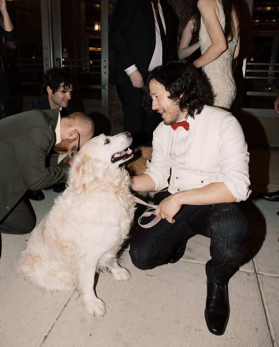 _LOVERiplier_'s tweet photo. chica and henry at mark and amy’s wedding what if i sobbed uncontrollably 😿❤️ https://t.co/t8bG5pgwGC