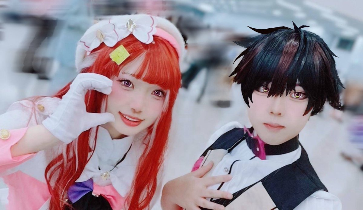 yukimochi100822's tweet photo. ベリーちゃんとアコスタ回りました！とても楽しかったです✨
また一緒に回ろ🥺

 #アコスタ池袋
 #早乙女ベリーコスプレ
 #酒寄颯馬コスプレ
 #にじさんじコスプレ
🧁🍰▶@sasacha_0810 https://t.co/sstHkRME3y