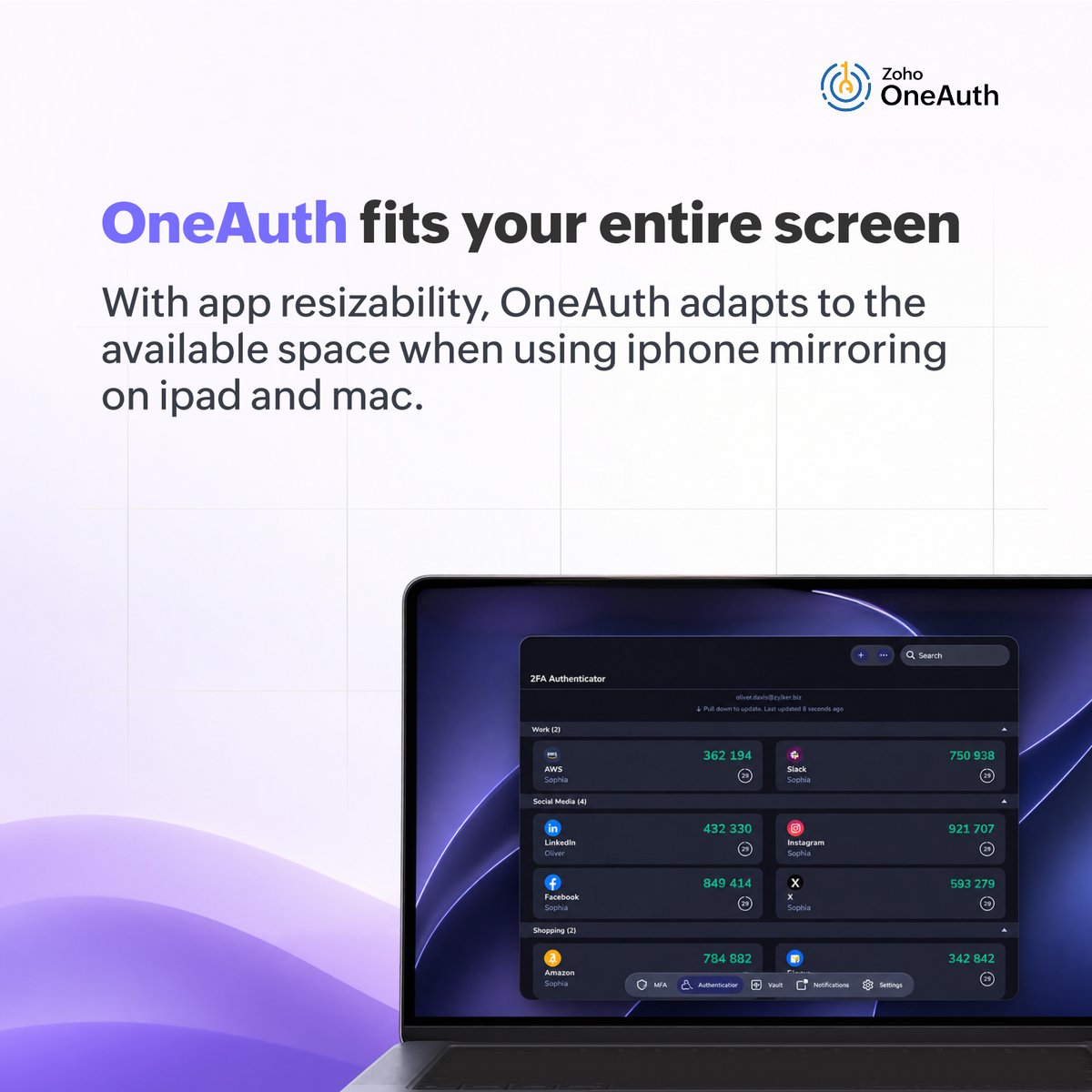 ZohoOneAuth's tweet photo. https://t.co/GqJ28QXTU8
